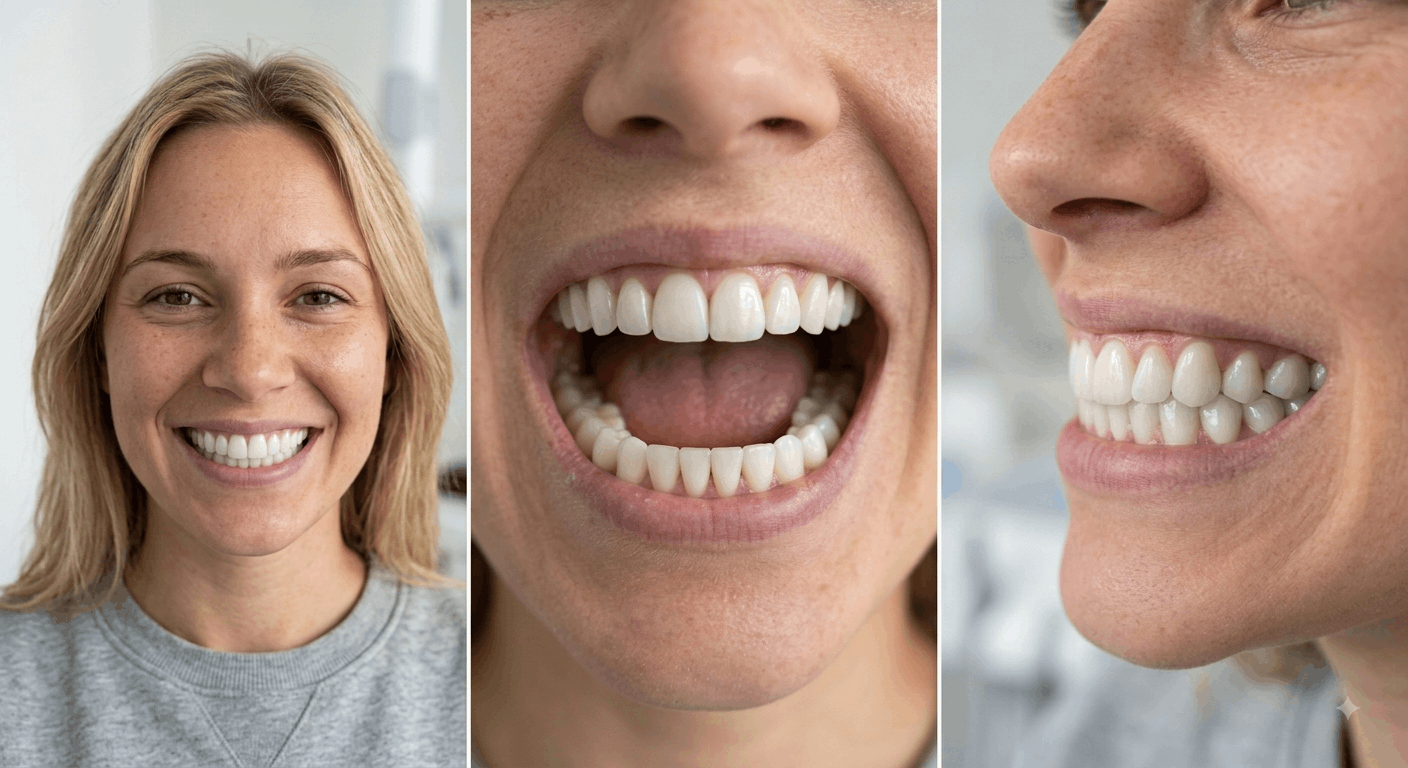 AI-enhanced smile simulation example 2